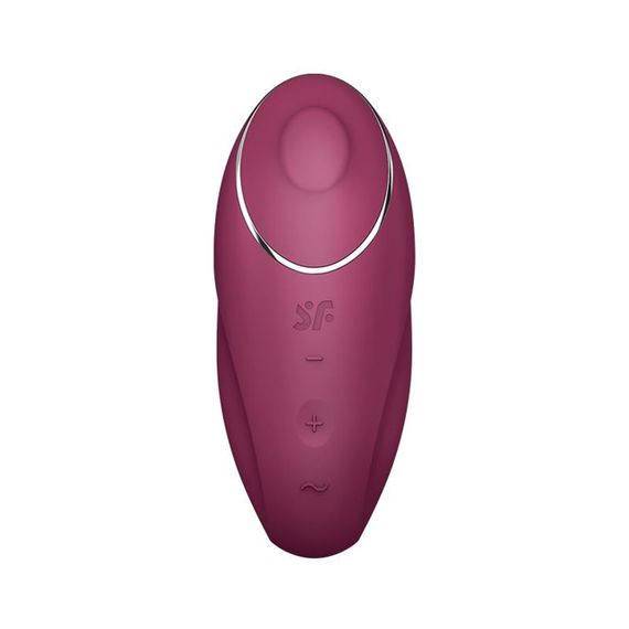 Кліторальний стимулятор - Satisfyer Tap & Climax 1 Red sexstyle | Зображення 1