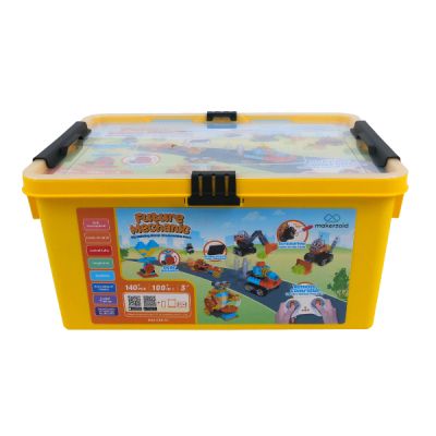 Конструктор Makerzoid Big Bloks - Future Mechanic (Механік майбутнього) (MKZ-OBK-EC) | Зображення 1