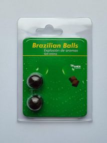 Бразильські масажні кульки ШОКОЛАД (2 шт) sexstyle