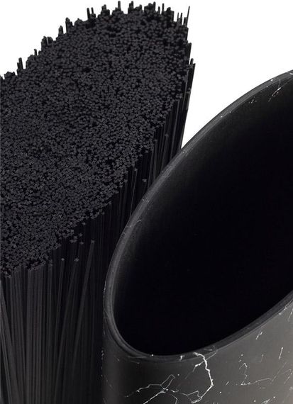 Підставка-колода Ofenbach Black Marble для кухонних ножів і ножиць 16х7х22.5см, овальна | Зображення 3