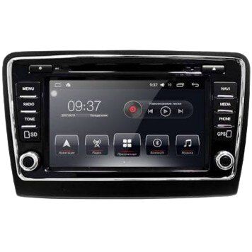 Автомагнитола штатная Skoda Superb 9" Android 10.1 4/32 черный (Skoda Superb_8800)