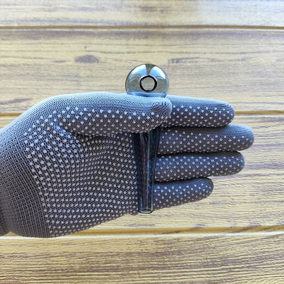 Стеклянная трубка Bullet Oil Gray | Зображення 2