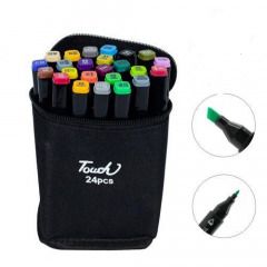 60 шт Набір двосторонніх скетч-маркерів для малюванняTouch на спиртовій основі | Зображення 6