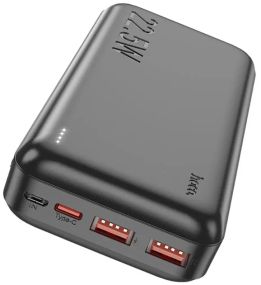 Повербанк Hoco J101A 20000mAh 22,5W PD чорний Оригінал з швидкою зарядкою