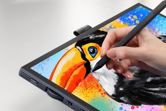 Монітор ASUS  портативний 15.6' ProArt PA169CDV HDMI, 2xUSB-C, MM, IPS, 3840x2160, 10ms, Touch, sRGB 100%, Stylus (90LM0711-B01I70) | Зображення 6
