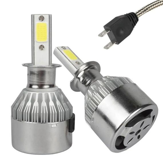 C6-H7, Комплект світлодіодних LED ламп 2 шт, 36W / Автомобільні лампи для фар / Автолампи