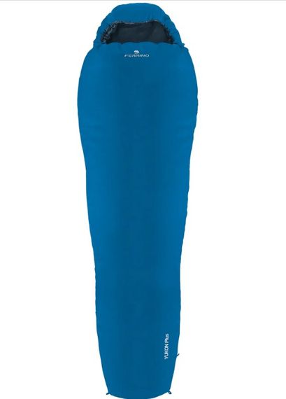 Спальний мішок Ferrino Yukon Plus/+4°C Blue Left (86357NBBS)