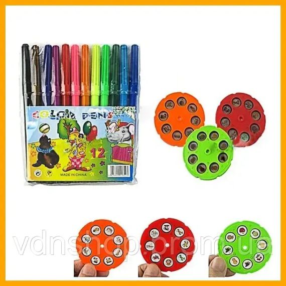 Дитячий стіл проектор для малювання з підсвічуванням Projector Painting РОЖОВИЙ | Зображення 2