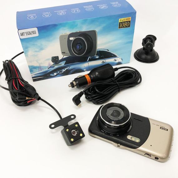 Автомобільний відеореєстратор Full HD MHZ DVR CT503 1080P, Реєстратор в машину, Авто відеореєстратор OV-95 | Зображення 4
