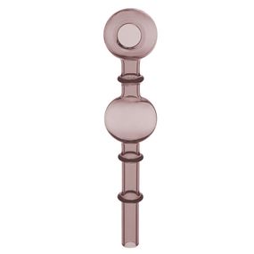 Кальян Стеклянная Трубка Колба 15 см "Oil Pipe Two Balls Pink"