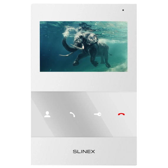 Slinex ML-16HD(Black)+SQ-04M(White) Комплект відеодомофону | Зображення 5