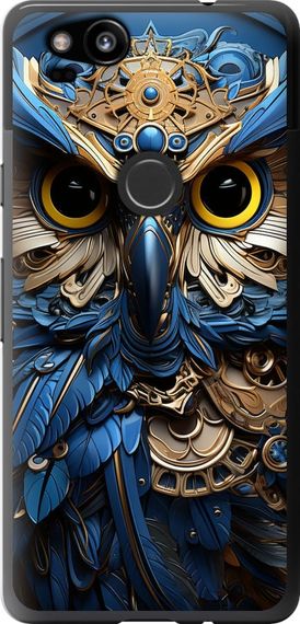 Чехол на Google Pixel 2 Сова v2 "5649u-1075-17620"