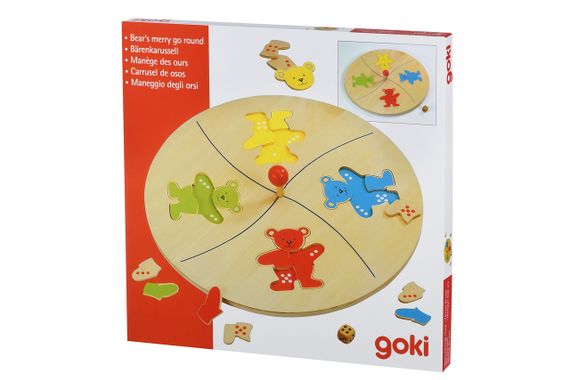 Настольная игра goki Веселые мишки 56941G (56941G) | Зображення 2