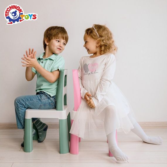Детский стул "Kids Chair" 0181TXK зеленый, до 75 кг | Зображення 5