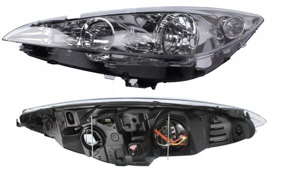 Фара Передняя Peugeot 308 2007-2013 Левая H7/H1,Электро регулировка .,С моторочиком