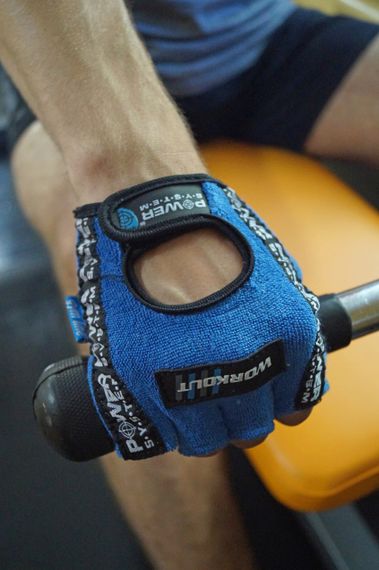 Рукавички для фітнесу Power System PS-2200 Workout Blue XS | Зображення 6