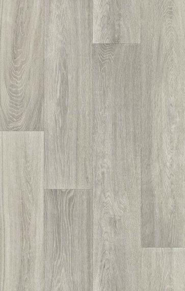 Линолеум бытовой Beauflor Plaza 719М Pure Oak серое дерево