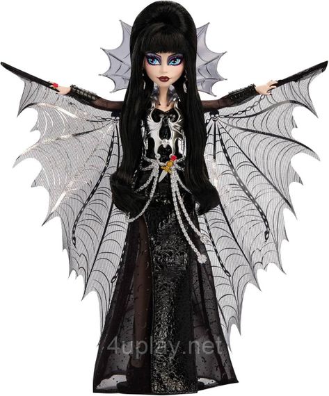 Колекційна лялька Ельвіра володарка темряви Mattel Monster High Skullector Elvira Mistress of The Dark