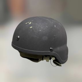 Шолом балістичний Арамід Чорний ACH PTH-IIIA, M (56) з кріпленням Wendy, Вживаний