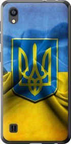 Чехол на ZTE Blade A5 2019 Флаг и герб Украины 1 "375u-2109-17620"