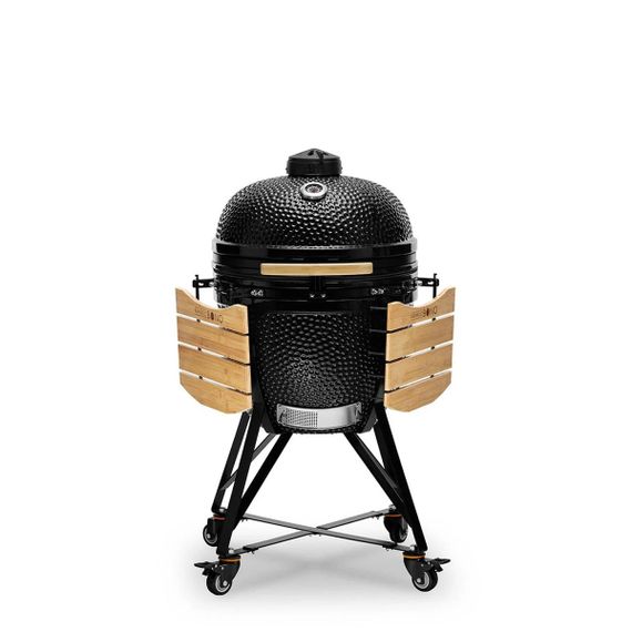 Керамічний вугільний гриль Kamado Bono Grande Ø 59 см чорний TQ0023ALLIN Код: 013912 | Зображення 2