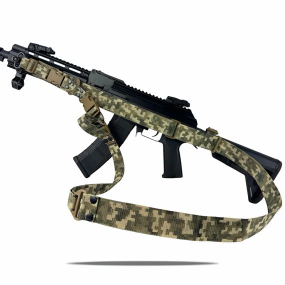 Ремінь збройовий триточковий RAGNAROK "Hel" Gen.II sling Піксель