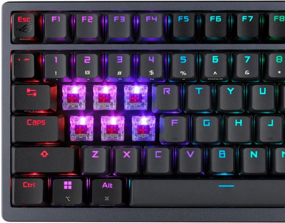 Клавіатура механічна ASUS ROG Azoth 90MP0316-BKUA01 | Зображення 1