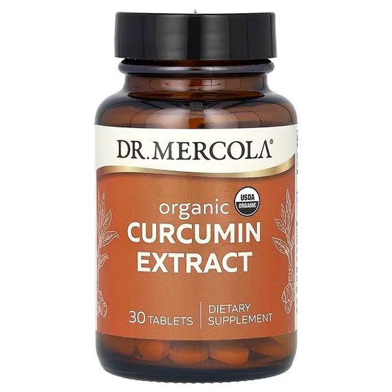 Куркума Dr. Mercola Organic Curcumin Extract 30 Tabs