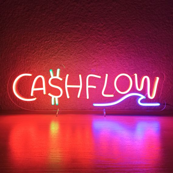 Неоновый светильник CachFlow с волной 580х200 acr-n000084 | Зображення 1