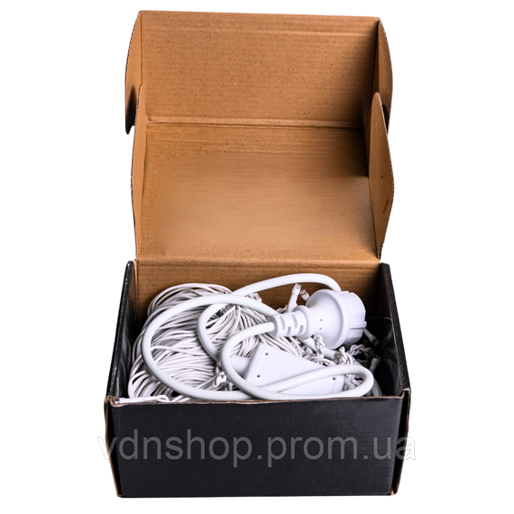 Вулична гірлянда Бахрома 12 м 200 LED білий провід Жовтий 12MWY | Зображення 3