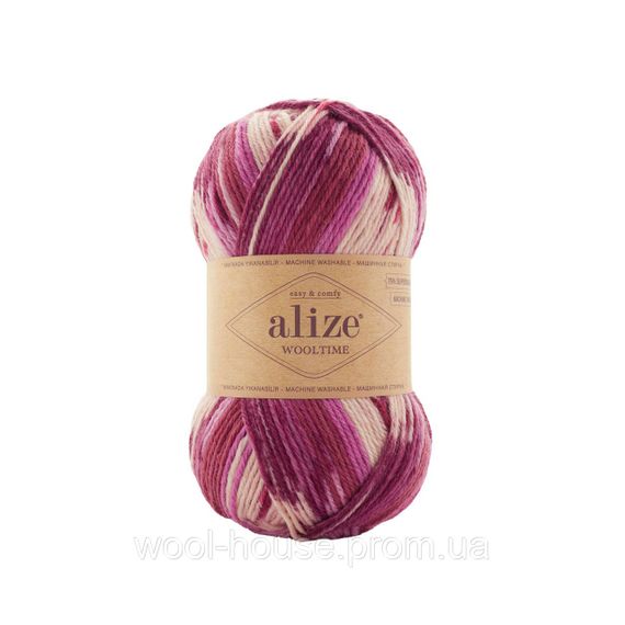 Шкарпеткова пряжа Alize Wooltime, 11020
