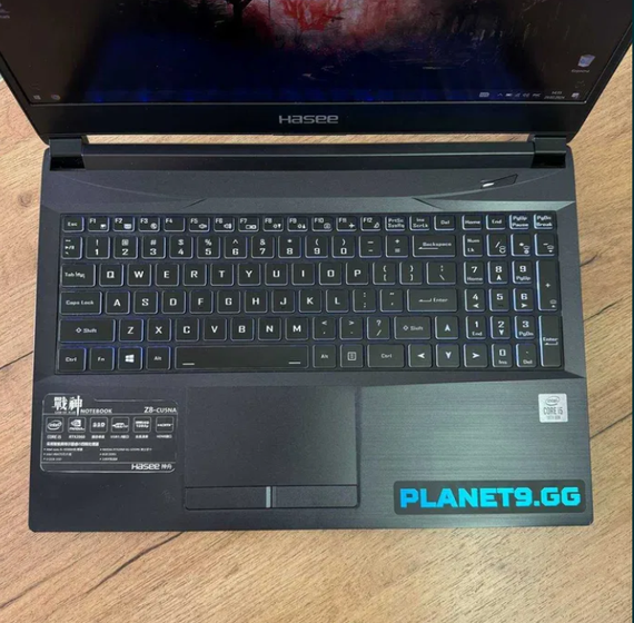 Ноутбук Hasee Z8 15.6" FHD IPS 144Hz i5 10300H 16Gb SSD 512Gb RTX 2060 Б/В | Зображення 3