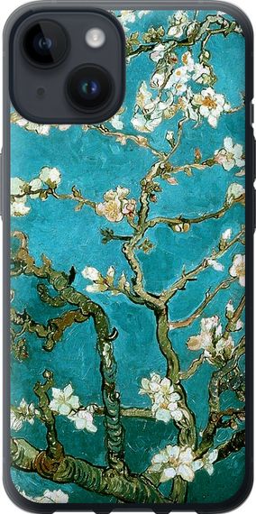 Чехол на iPhone 14 Винсент Ван Гог. Сакура "841u-2648-17620"