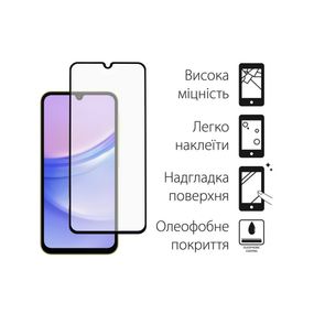 Скло захисне Dengos Samsung Galaxy A15 2pcs (DG-TG2P-11)