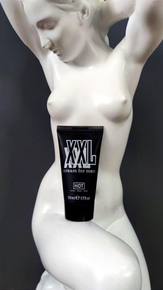 Крем, що збільшує об'єм для чоловіків Hot XXL, 50 мл Sex Aura | Зображення 1