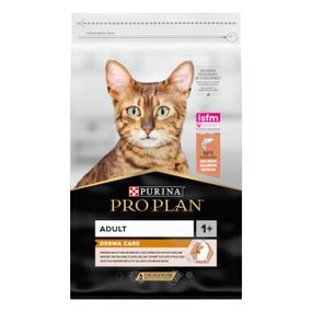 Сухой корм для выведения шерсти у кошек с лососем Purina ProPlan Derma Care 10 кг