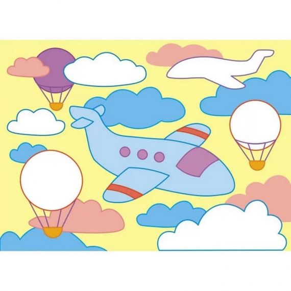 Детская книга "Рисовалка для самых маленьких: Раскраски №2" АРТ 19209 укр | Зображення 2