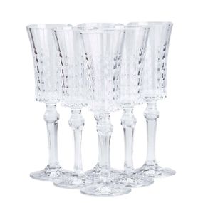 Келихи для шампанського на високій ніжці 6 штук HP51A