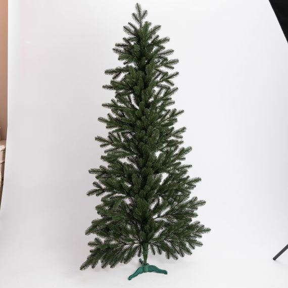 Лита штучна ялинка зелена 180 см на пластиковій підставці SOK-M-D-6 | Зображення 5