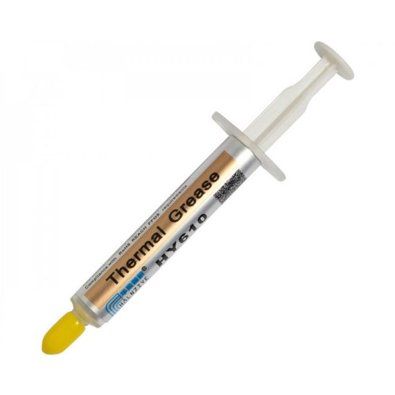 Паста термопровідна HY-610 2g, шприц, Gold, > 3, 05W / m-K, <0.073 ° C-in² / W