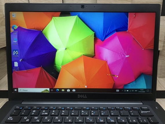 Ноутбук Б-класс Dell Latitude 7480 / 14" (1920x1080) IPS / Intel Core i7-7600U (2 (4) ядра по 2.8 - 3.9 GHz) / 8 GB DDR4 / 240 GB SSD M.2 / Intel HD Graphics 620 / WebCam б/у | Зображення 2