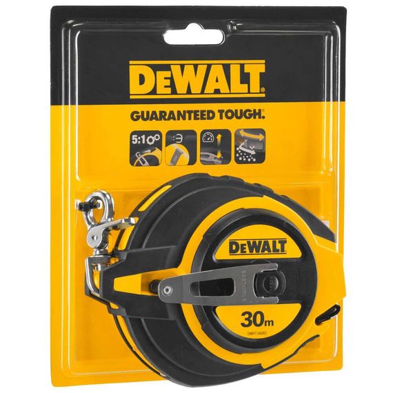 Вимірювальна рулетка Steel, 30 м х 10 мм DeWALT DWHT0-34093 | Зображення 2