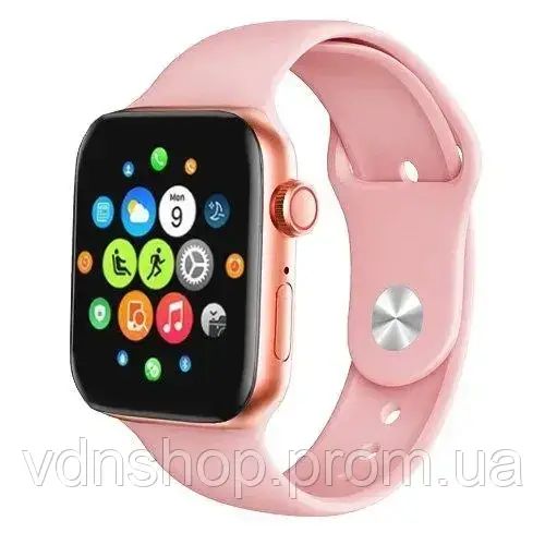 Розовые Смарт-часы Smart Watch 6 T500