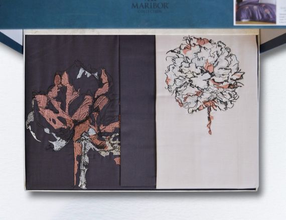 Комплект постельного белья Maribor Exclusive Satin  200х220 см Root Mor | Зображення 3