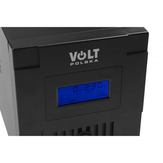 Резервный блок питания (аккумулятор) UPS для ПК Volt Polska 1000VA (600W) | Зображення 2