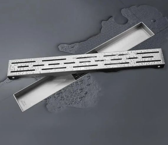 Душовий трап Gappo 70х800 мм, нержавіюча сталь G88007-1 | Зображення 1