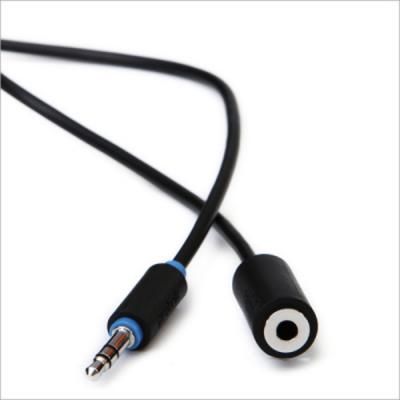Кабель мультимедийный подовжувач Jack 3.5mm папа/Jack 3.5mm мама 1.5m Prolink (PB106-0150) (PB106-0150) | Зображення 1