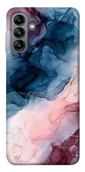 Чохол IBANAN Рожево-блакитні розводи для Samsung Galaxy A04s