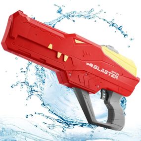 Водяной пистолет детский «Крокодил» Water Gun • Аккумуляторный водный бластер с автоматическим набором воды для летних игр