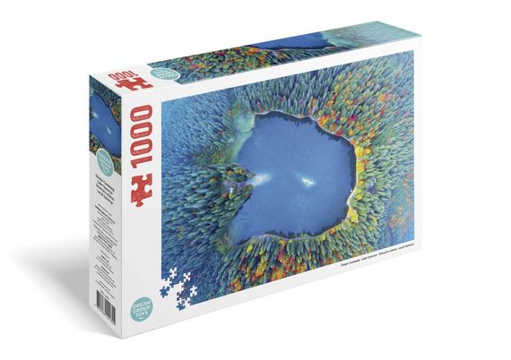 Пазл "Озеро Синевир" 1000 элементов TRFL_UA/1 DGT-PUZZLE, в коробке (4820266221324)